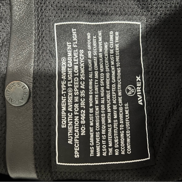 AVIREX leather jacket - Picture 4 of 15